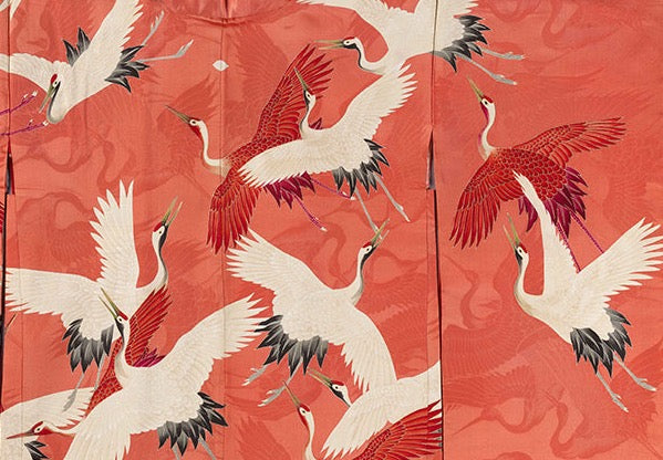 Socks Cranes (Red) | Painted